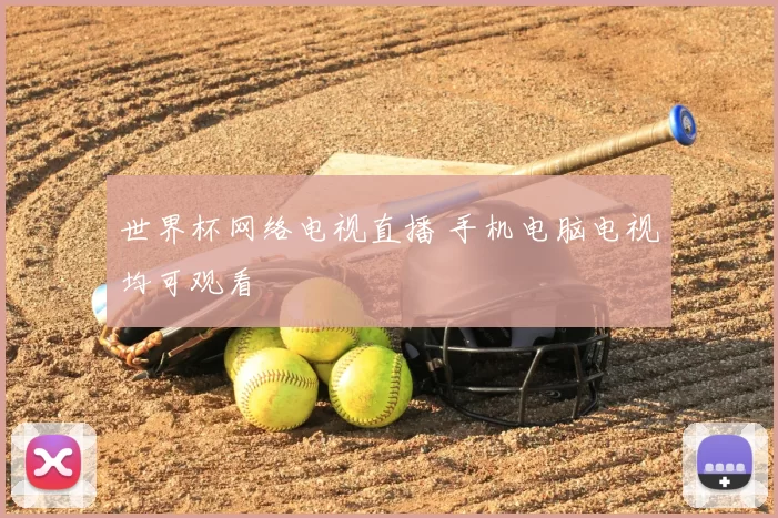 世界杯网络电视直播 手机电脑电视均可观看